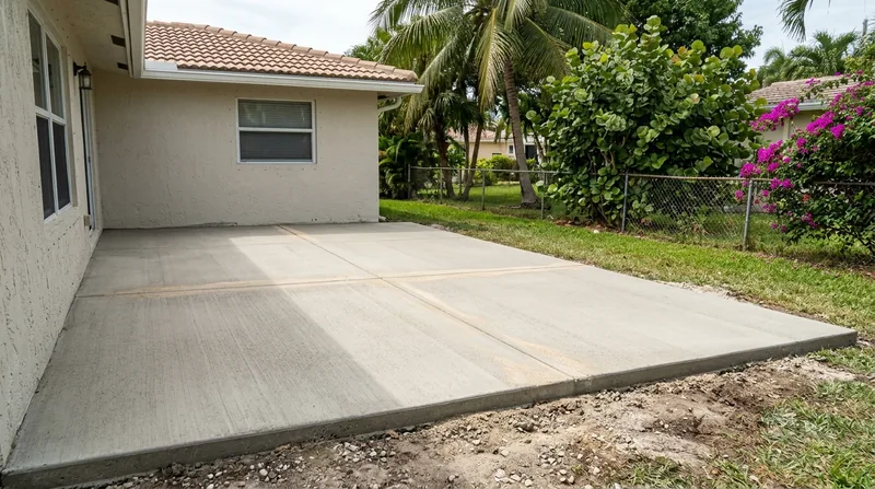 Concrete Patios Fort Lauderdale